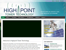 Tablet Screenshot of highpointtower.com